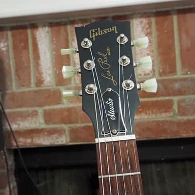 Gibson Les Paul Studio Vintage Mahogany 2003 - 2007 - Worn Brown image 8