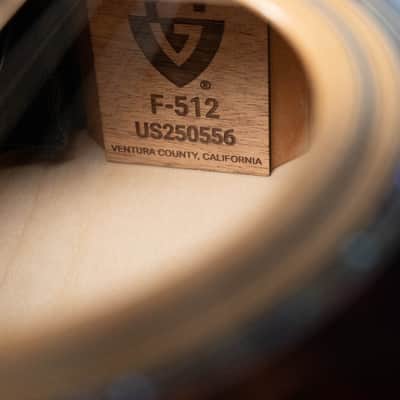 Guild F-512E Sitka/Flamed Maple 12 String Maple Blonde Jumbo Guitar w/LR Baggs Electronics #0556 image 3