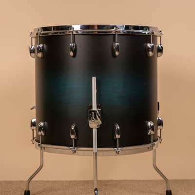 Gretsch Renown 16x18 Satin Antique Blue Burst Floor Tom image 4