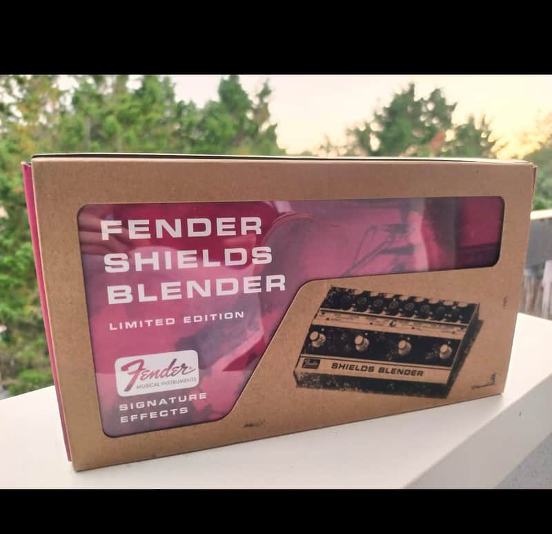 Fender Shields Blender Limited Edition 2023 - Silver / Black image 1