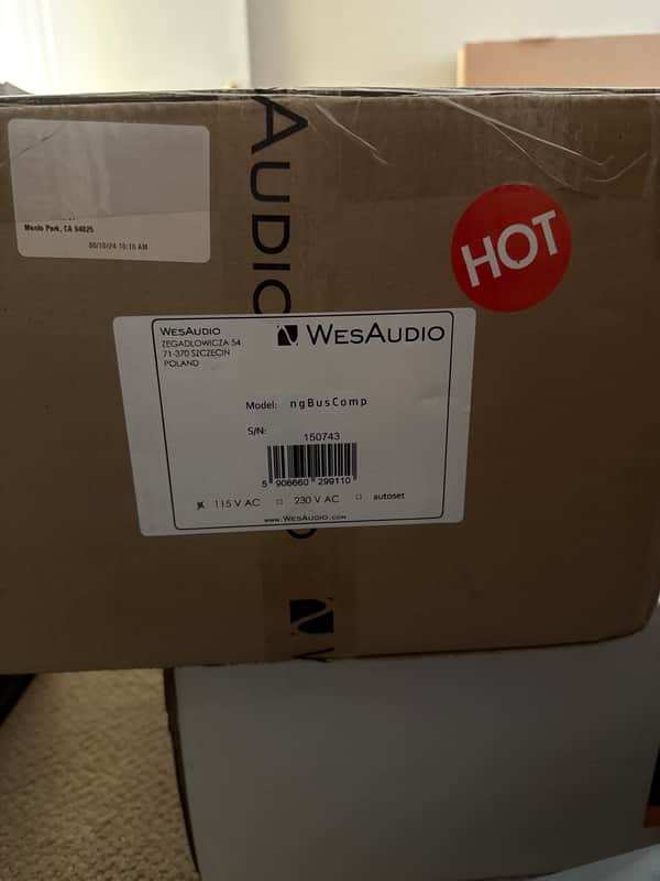 WesAudio ngBusComp 115V AC image 1