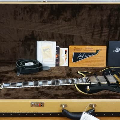 Gibson Custom Shop Murphy Lab Eric Clapton Signature '58 Les Paul Custom Reissue Relic - Ebony image 3