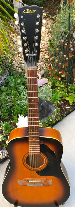 Rare Vintage Framus/Contessa/Hohner 1970 German Model HG-681 12 String Acoustic Dreadnaught image 1