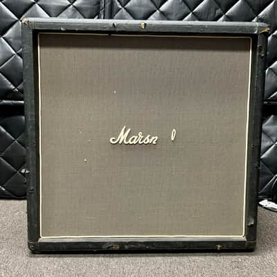 Marshall 412 Straight Cabinet Circa 1970s - Black image 1