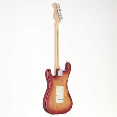 Fender USA American Deluxe Stratocaster Ash Aged Cherry Sunburst Maple 2006 [DZ6034134] (01/15) image 15