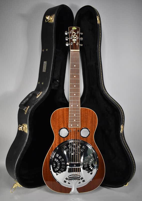 Regal RD-40S Square Neck Resonator Left-Handed | Natural Gloss Finish W/HSC image 1