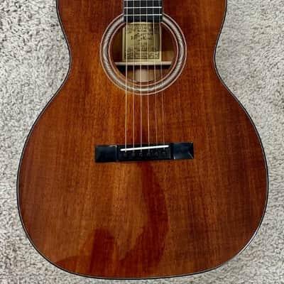 Recording King ROS-729 12-Fret 000 Solid Koa Acoustic w/Vintage Style Case image 4