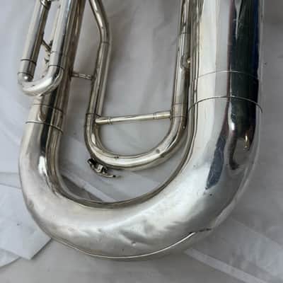 Yamaha YEP-201S Standard Euphonium 2010s - Silver-Plated image 5