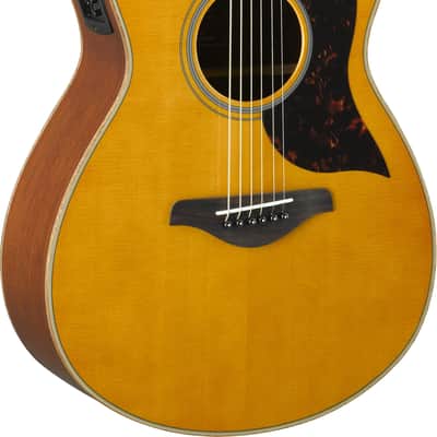 Yamaha AC1M Vintage Natural Acoustic Electric Guitar image 1