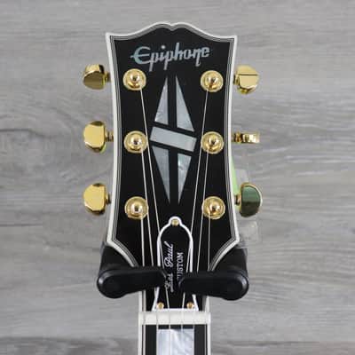 Epiphone "Inspired by Gibson Custom" Les Paul Custom Sedona Burst With Original Hardshell Case! image 7