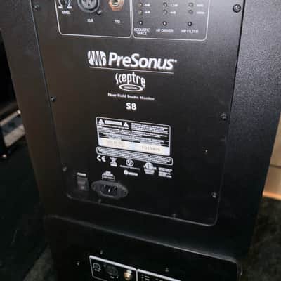 PreSonus Sceptre S8 Active Coaxial Studio Monitor (Pair) 2014 - Present - Black image 6