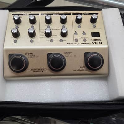 Boss VE-8 Acoustic Singer Pre-Amp | Reverb