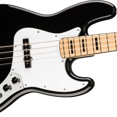 Fender MIM Geddy Lee Jazz Bass 2012 - Present - Black image 4