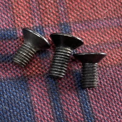 3 Genuine Original Schaller Floyd Rose Tremolo Block Mounting Screws, Germany image 3