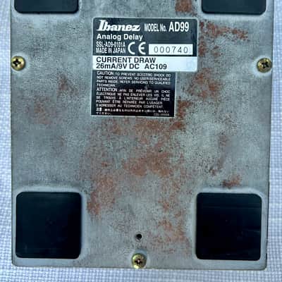 Ibanez AD99 Analog Delay + power supply | Vintage Pedal | 1995 image 7