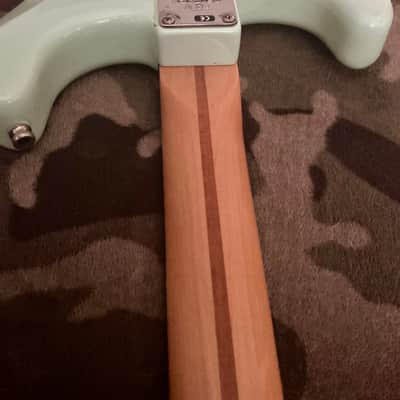 Fender Tom Delonge Strat (Modded with Texas Specials 2010’s - Surf Green image 8
