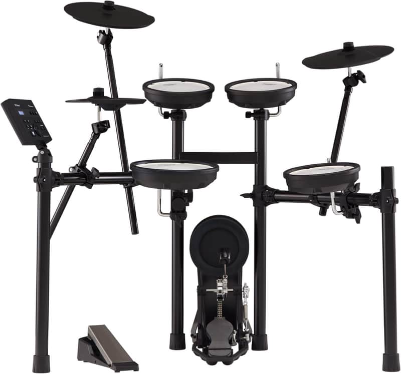 Roland TD-07KV V-Drum Kit with Mesh Pads - Black image 1