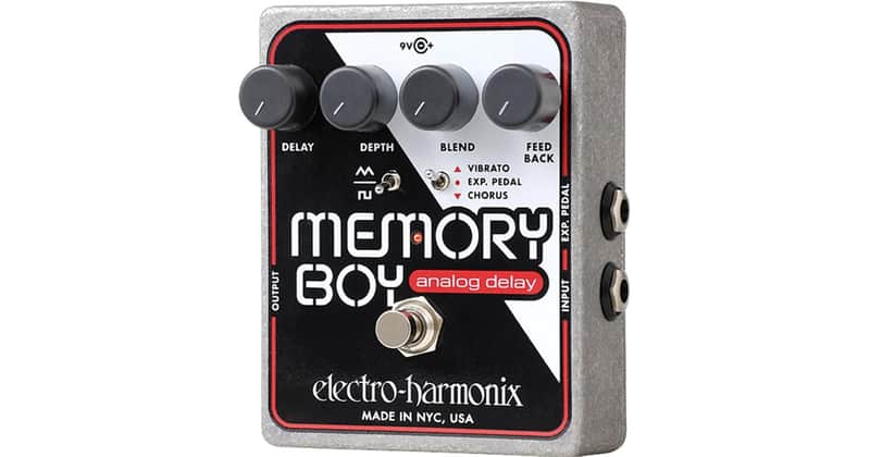 Electro-Harmonix Memory Boy Analog Delay w/ Chorus & Vibrato Guitar Effects Pedal 2026 image 1