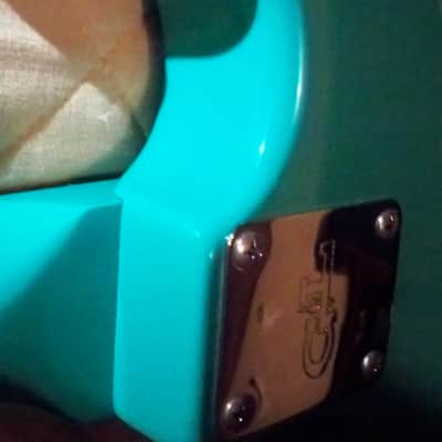 2004 G&L Legacy ( Stratocaster like ) Custom Order Belair Green Matching Headstock Painted Neck George Fullerton Leo Fender image 9