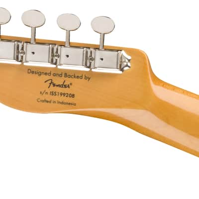 Fender Squier Classic Vibe 60's Telecaster Thinline Electric Guitar Natural image 4