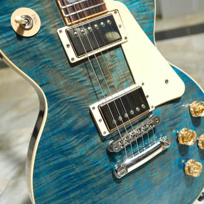 Gibson Les Paul Traditional in Ocean Blue (2015) image 7