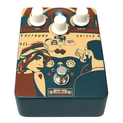 Orange Getaway Driver '70s Amp-In-A-Box Overdrive Guitar Effects Pedal image 3