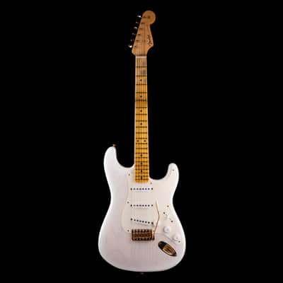 Used 2021 Fender Custom Shop 1958 Stratocaster Journeyman Relic Mary Kaye Blonde with OHSC image 2