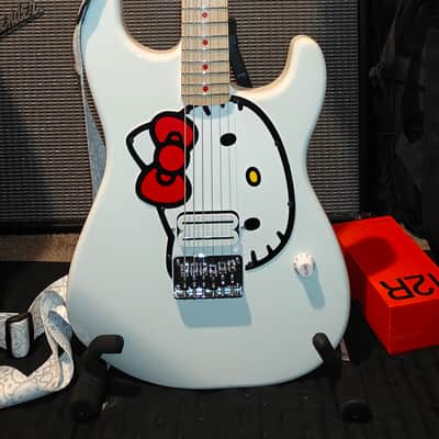 Squier by Fender Hello kitty Stratocaster image 1