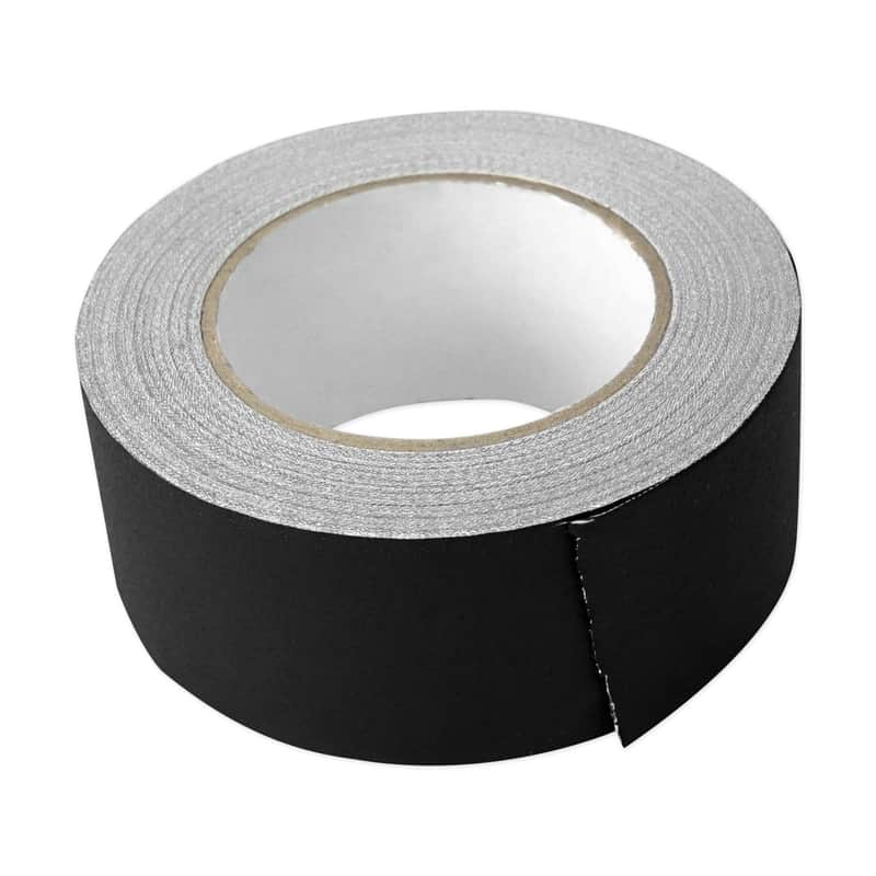 Rockville ROCK GAFF Black Gaffers Tape 2" x 100 Ft For Pro Audio/Stage Wire image 1