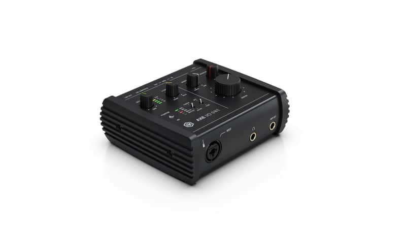 IK Multimedia Axe I/O One USB-C Audio Interface 2023 - Present - Black image 1