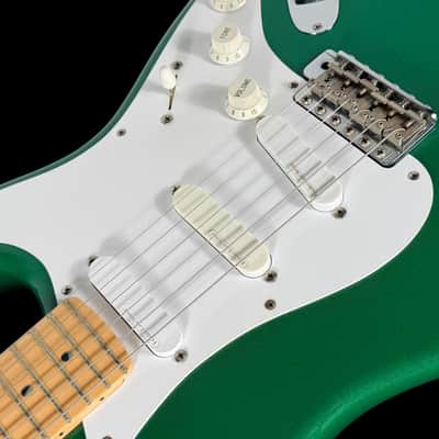 1995 Fender Stratocaster Eric Clapton Signature with Lace Sensors ~ Candy Green image 5