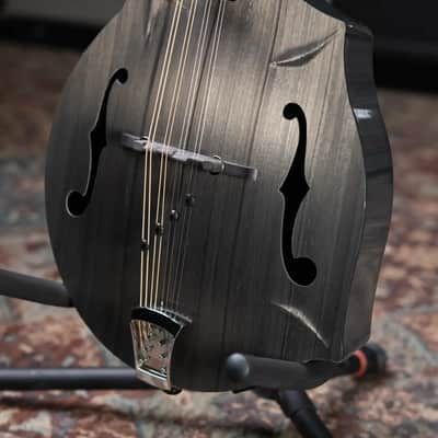 KLOS Carbon Timber F-Style Mandolin DAE EQ Acoustic/Electric with Fiberglass Hardshell Case image 6