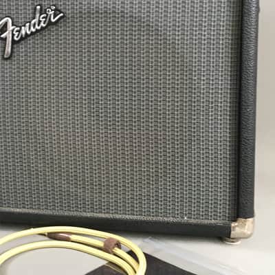 Vintage Fender Tube Champ 12 1987-1993 Rare Original Red Knob Guitar Amp Black Grey Tolex Original Print Ad Mint image 2