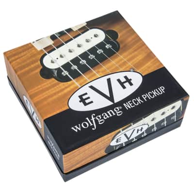 EVH Wolfgang Humbucker Neck Position - Black and White image 3