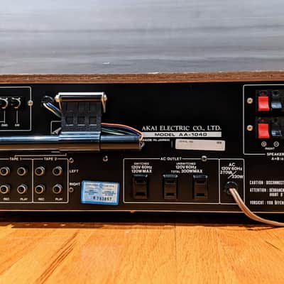 Akai AA-1040 Stereo Receiver / Fully Serviced & Tested / Vintage -9777 / Free Shipping image 10