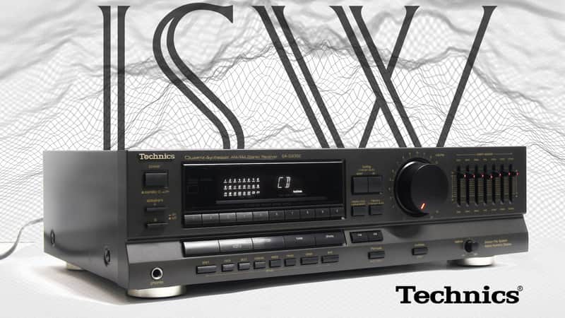 Vintage Technics SA GX300 AM FM Quarts Synthesizer Stereo with Graphic Equalizer image 1