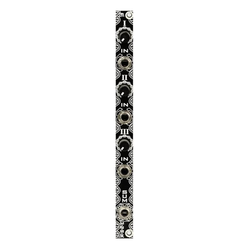 Zlob Modular Minimix Eurorack 3 Channel Mixer Module image 1