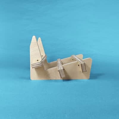 Little Buddy Amp Stand - Technician - Low Profile Wood Amp Stand image 5