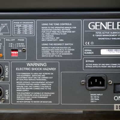 Genelec 7070A Active Subwoofer image 9