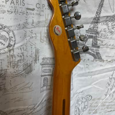 1996 Fender American Vintage Series '52 Reissue Telecaster 7lbs 11oz Butterscotch Blonde Oscar Pallares WOW!! image 3