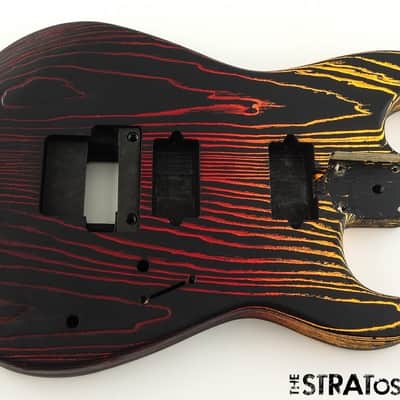 Charvel San Dimas Pro Mod 2H BODY HH Floyd Rose Route Ash Sunburn image 1