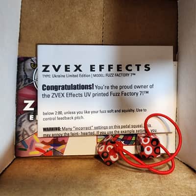 Zvex Fuzz Factory 7 Ukraine Limited Edition #9 of #10 image 9