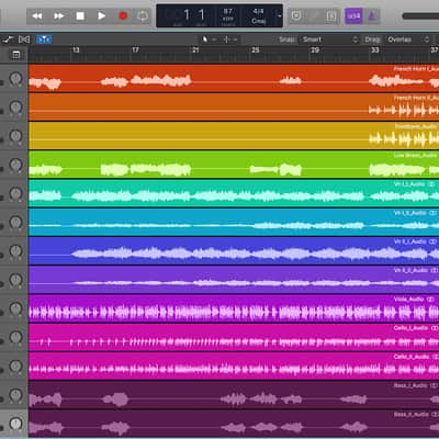 Bernard Herrmann | Psycho Score - Logic X Sessions - Reverb Exclusive image 4
