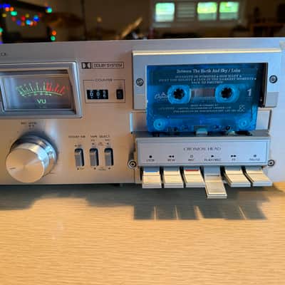 JVC KD-A1 Cassette Deck; New Belts; High Fidelity Beautiful VU Meters Very Rare! image 5
