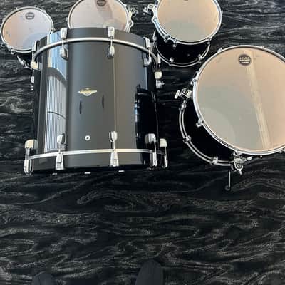 Tama Starclassic Maple 2021 Piano Black Laquer image 2