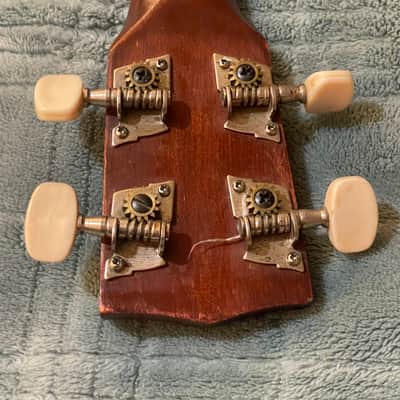 Harmony handmade vintage antique used ukulele Uke 1950's / 1960's - mahogany image 6