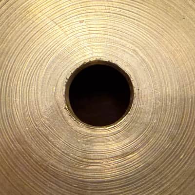 Vintage 30’s-40’s First Stamp Pre Trans 11” A Zildjian Splash Cymbal 324 grams image 3