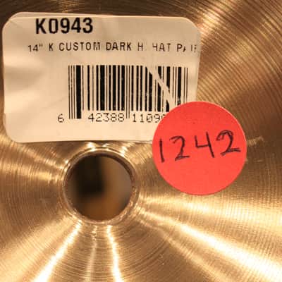 Zildjian K Custom Dark HiHats 14'' Cymbals - Demo! image 11