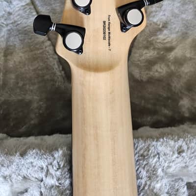 Tagima True Range 7-string Multiscale Black w/ Hard Case image 9