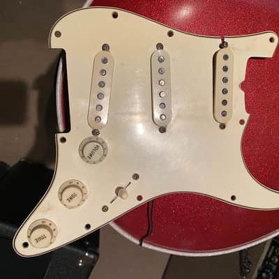 Fender Stratocaster 1967 Original Loaded Pick Guard. 1967 White image 2